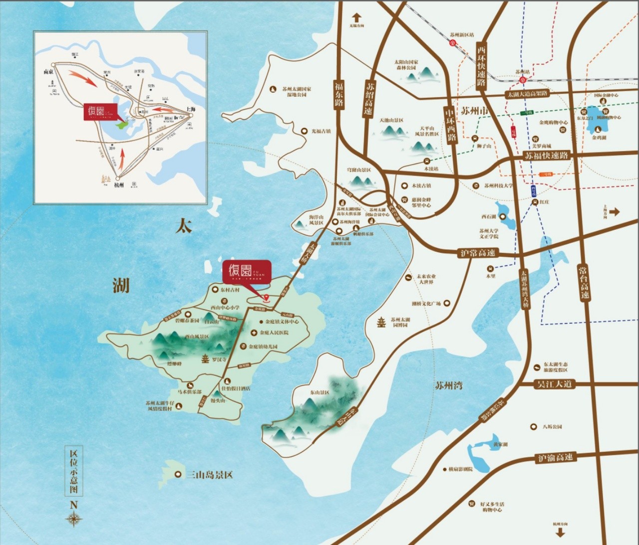 昌兴復园区位图